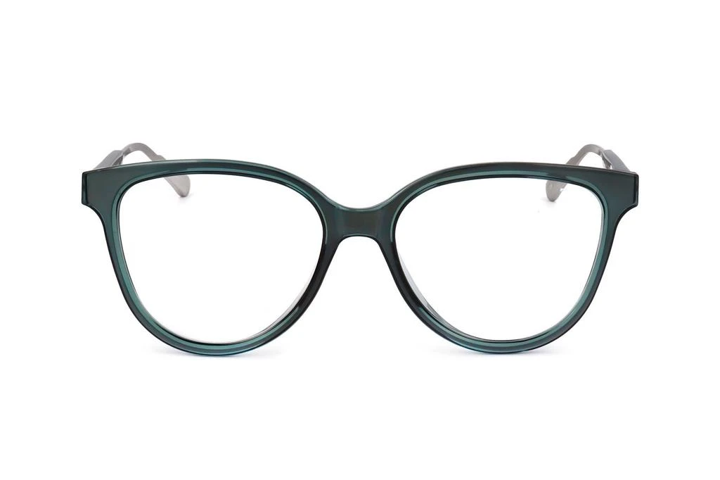 Linda Farrow Linda Farrow X Kris Van Assche Oval Frame Glasses 1