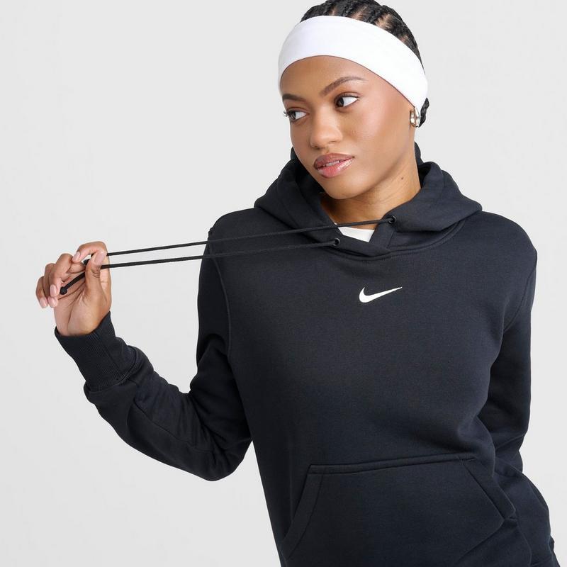 womens nike sportswear fleece funnel neck hoodie
