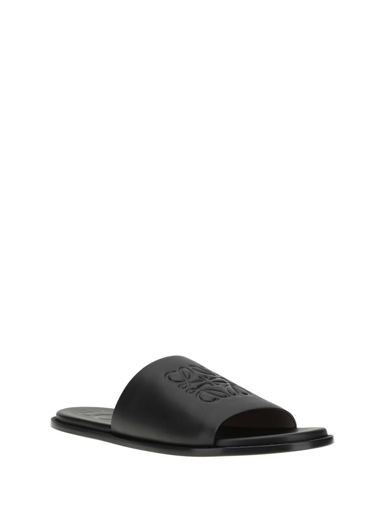 Loewe Slide Anagram Flex Sandals