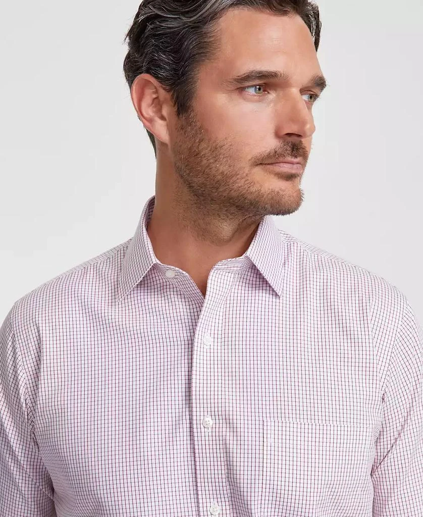 Brooks Brothers Men’s Regular Fit Non-Iron Spread Collar Check Pinpoint Dress Shirt 3