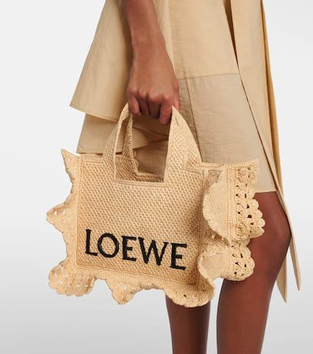 Loewe Paula's Ibiza Loewe Font Small tote bag 7