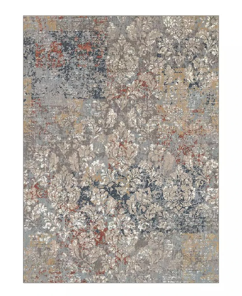 Karastan CLOSEOUT! Soiree La Brea Grey 8' x 11' Area Rug 1