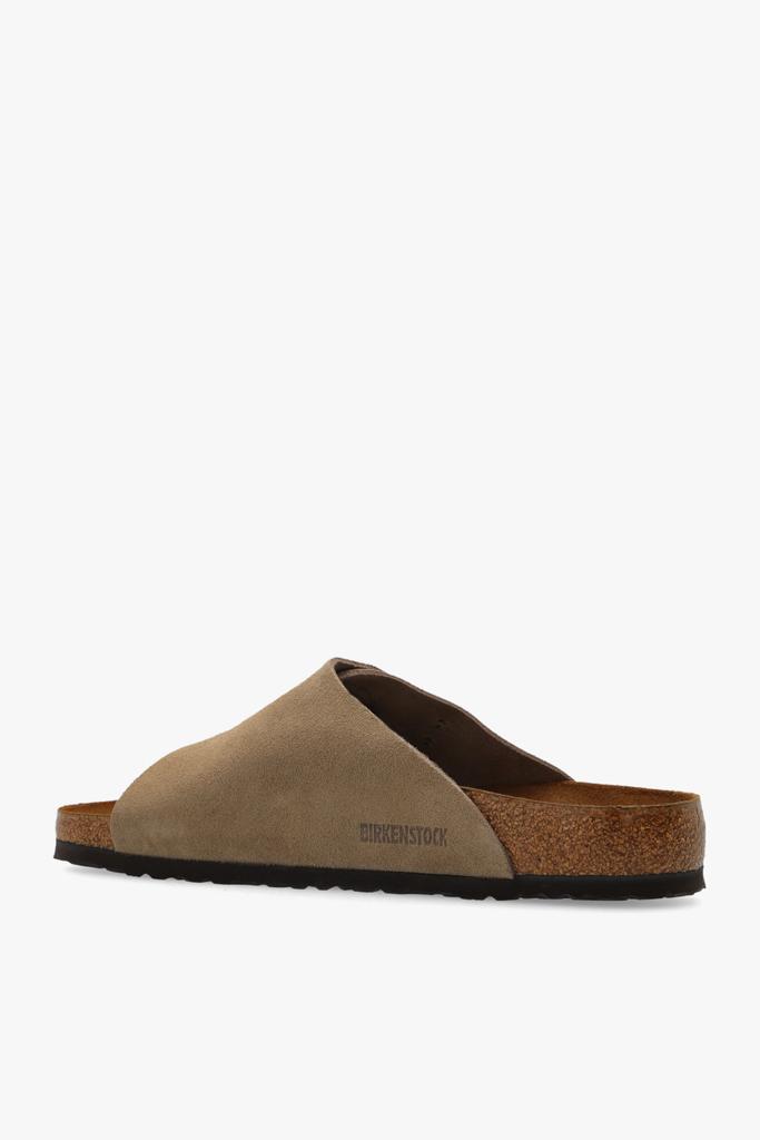 【関税&送料込】Birkenstock Slide Zurich Exquisite Cream Col Zürich Suede Leather Antique White | BIRKENSTOCK