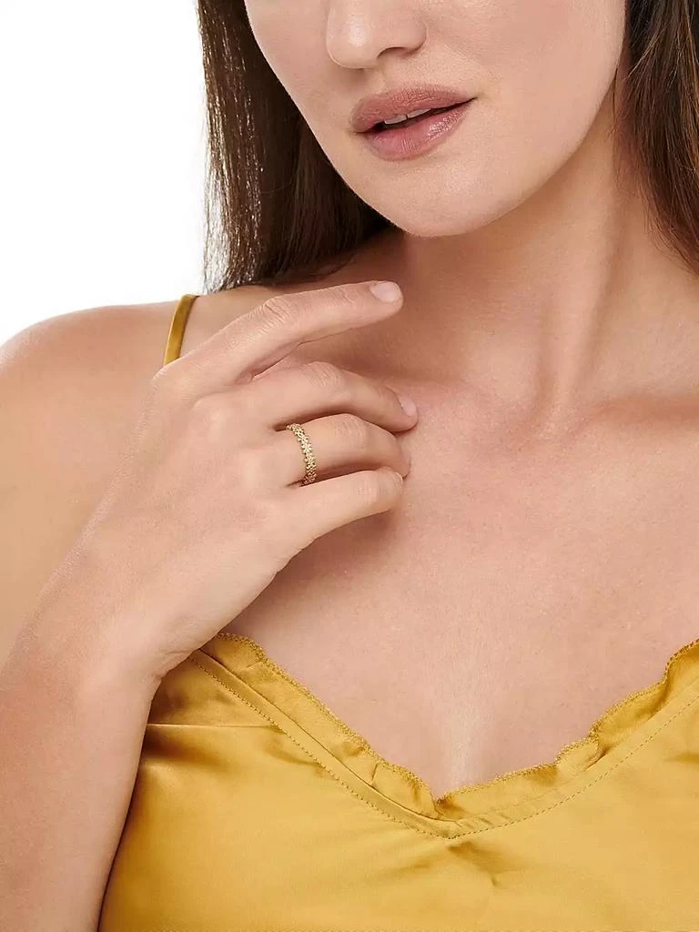 DEVATA Daisy Flower Ring in 14K Gold, Size 7, approx. 2.4 grams 4