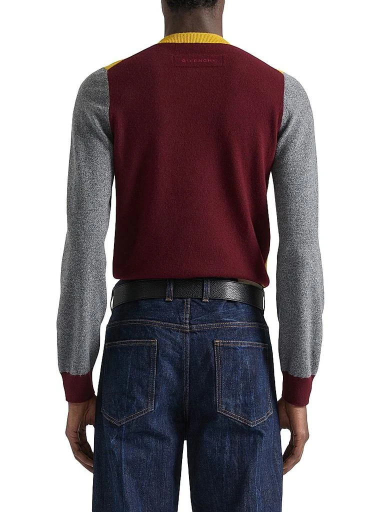 Givenchy Color Block Sweater in Wool 4
