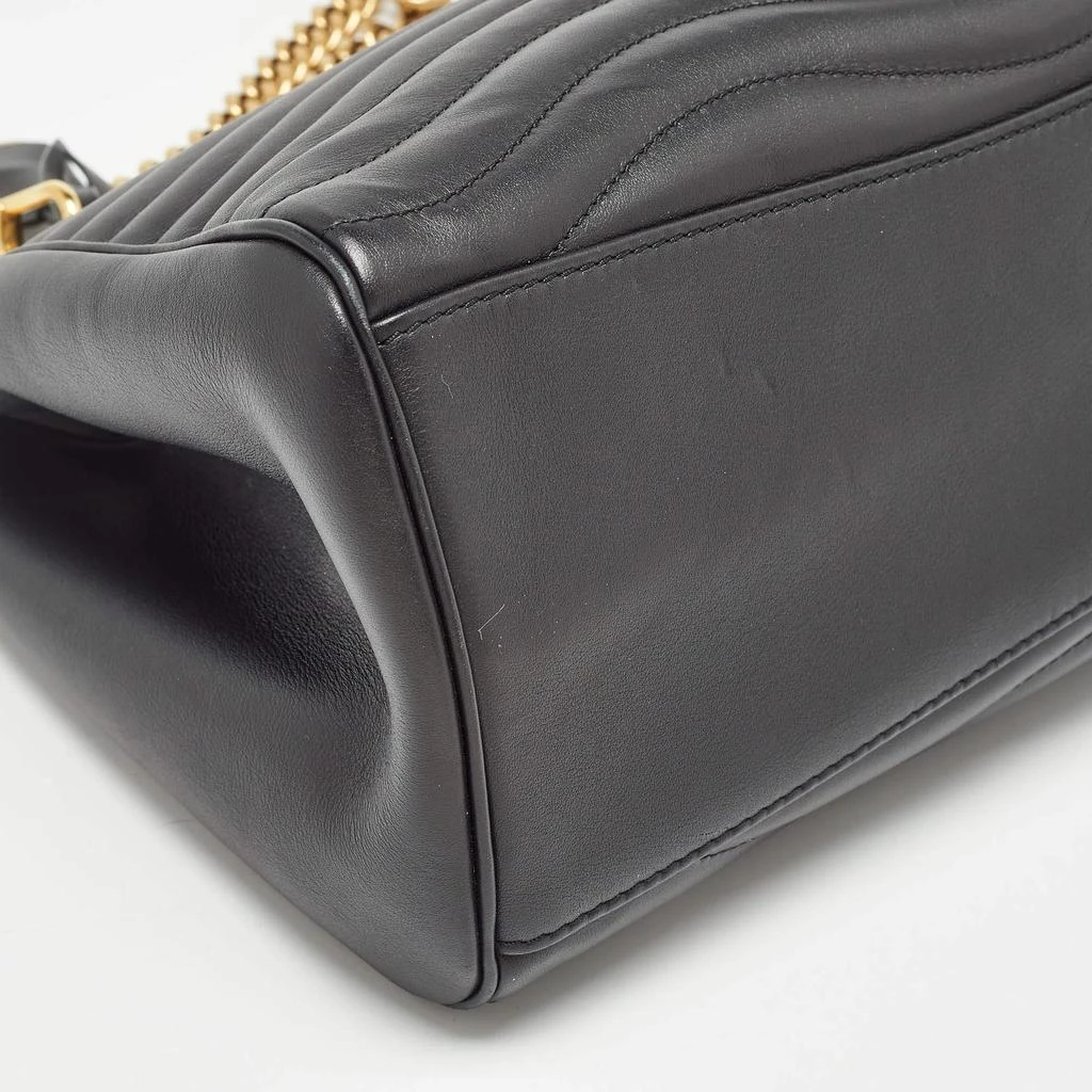 Louis Vuitton Louis Vuitton Black Quilted Leather New Wave Bag 16