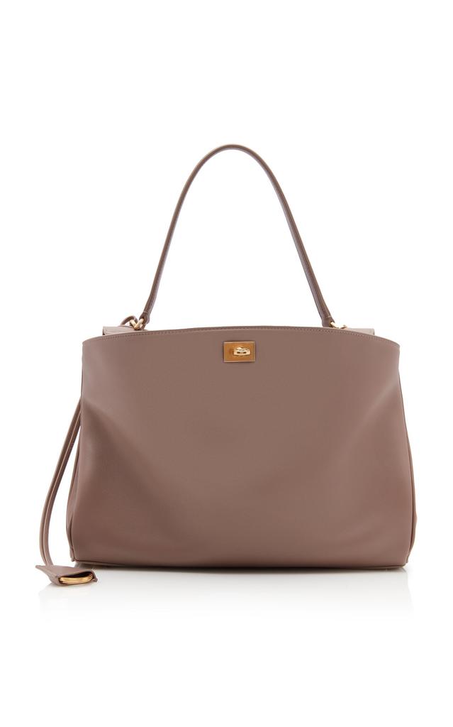 トートバッグ Balenciaga Le City Medium Tote Bag In Arena Storico Leather Balenciaga - Le City Medium Arena Textured-Leather Tote Bag