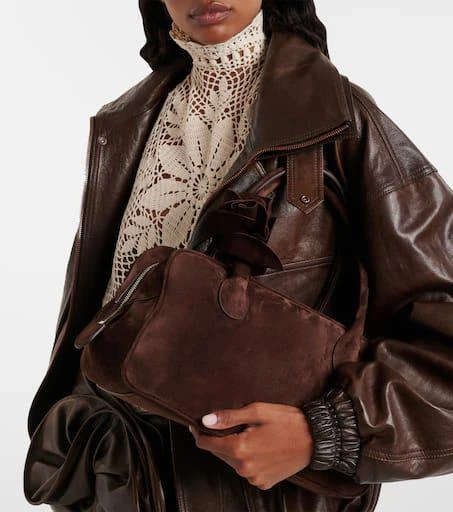 Magda Butrym Brigitte Small suede shoulder bag 6