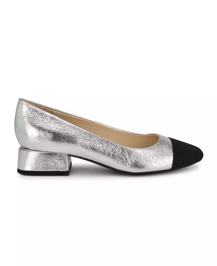 Nine West Women's Sophe Slip-on Square Toe Dress Pumps 2