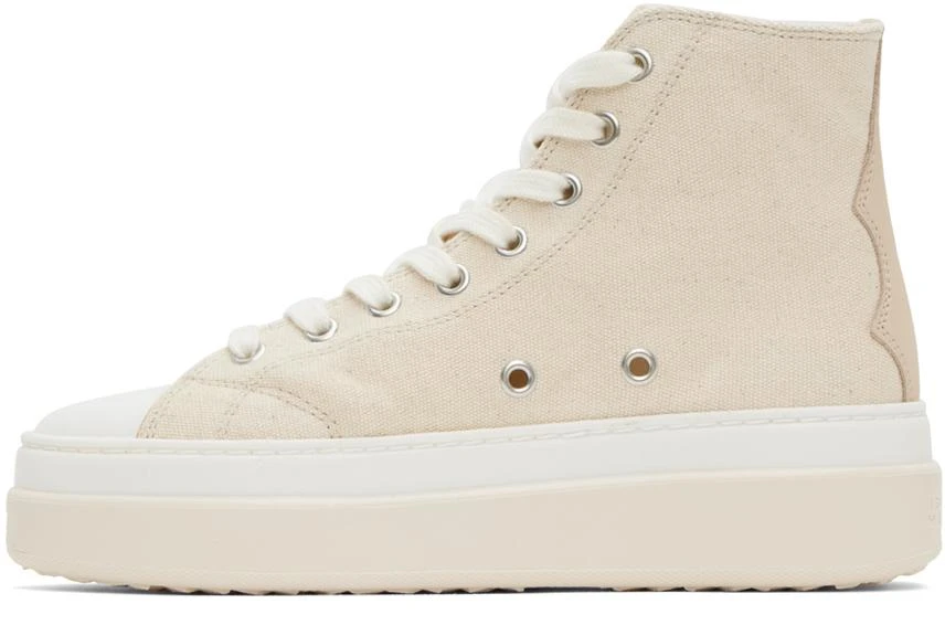 Isabel Marant Beige Austen Sneakers 3