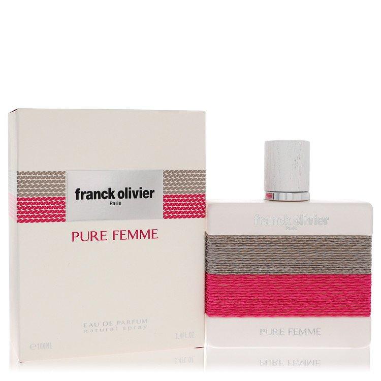 franck olivier 2pcs Combo  Pure Femme by  Eau De Parfum Spray 3.4 oz for Women