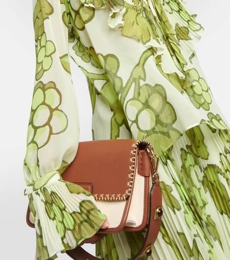 ETRO Printed ruffle-embellished top 5