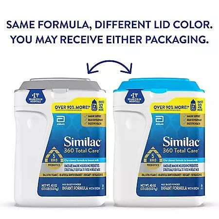 Similac Similac 360 Total Care Infant Formula, 40 oz. 2
