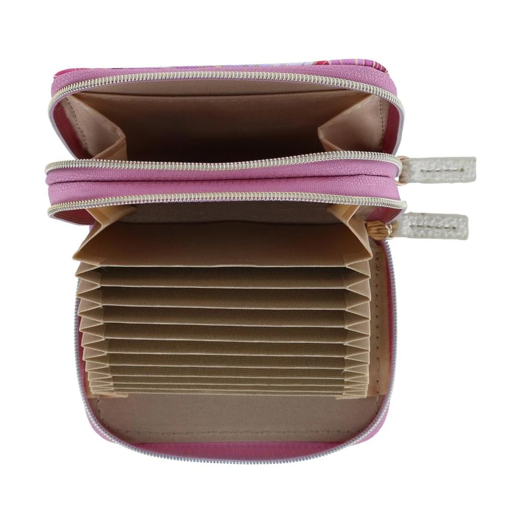 Buxton Women's Stylish Colored Multi Card Case Wizard Wallet 11