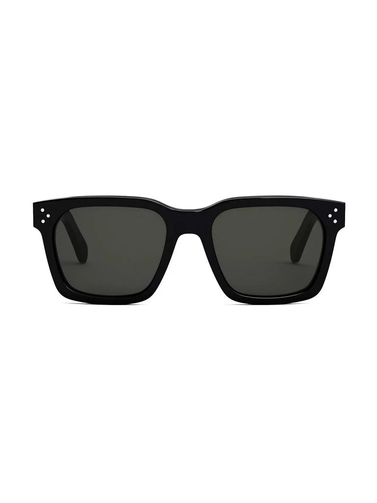 Celine Bold 3 Dots 53MM Square Sunglasses 2