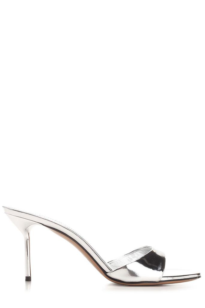 Paris Texas Hollywood 75 Mules - - Black Diamond - Sandals