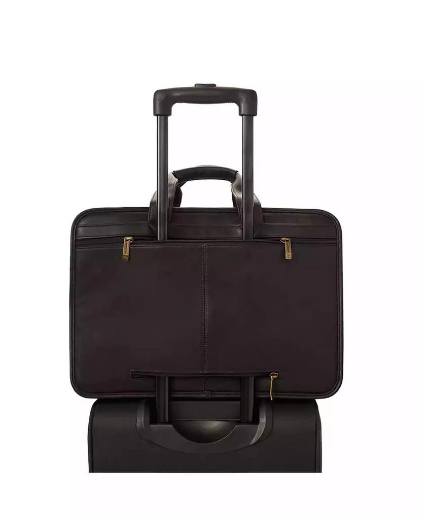 SOLO New York Classic Leather Briefcase 9