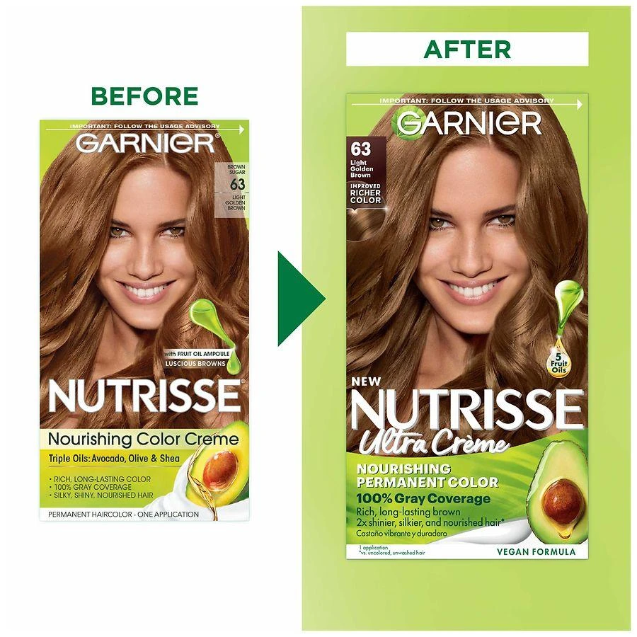Garnier Nutrisse Nourishing Hair Color Creme 3