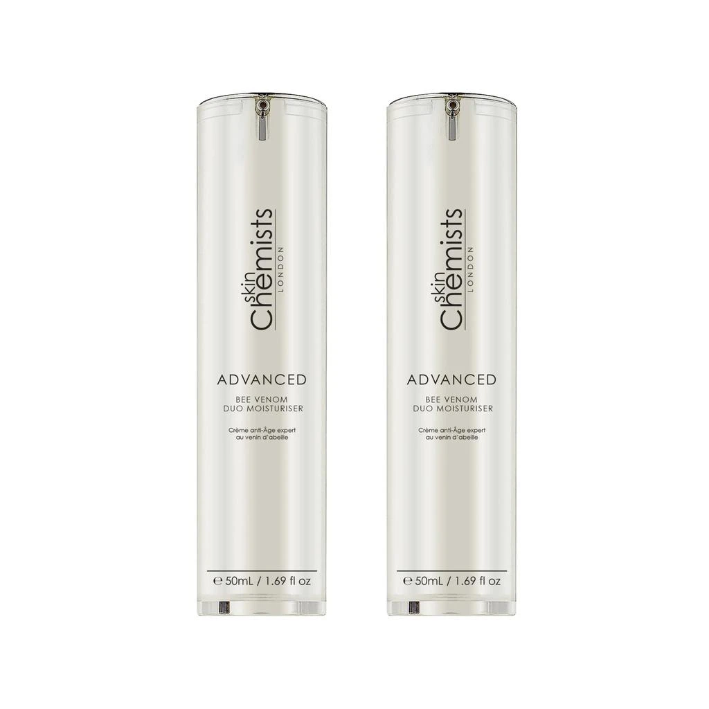 skinChemists Advanced Bee Venom Duo Moisturizer 50ml Twin Value Savings Pack 1