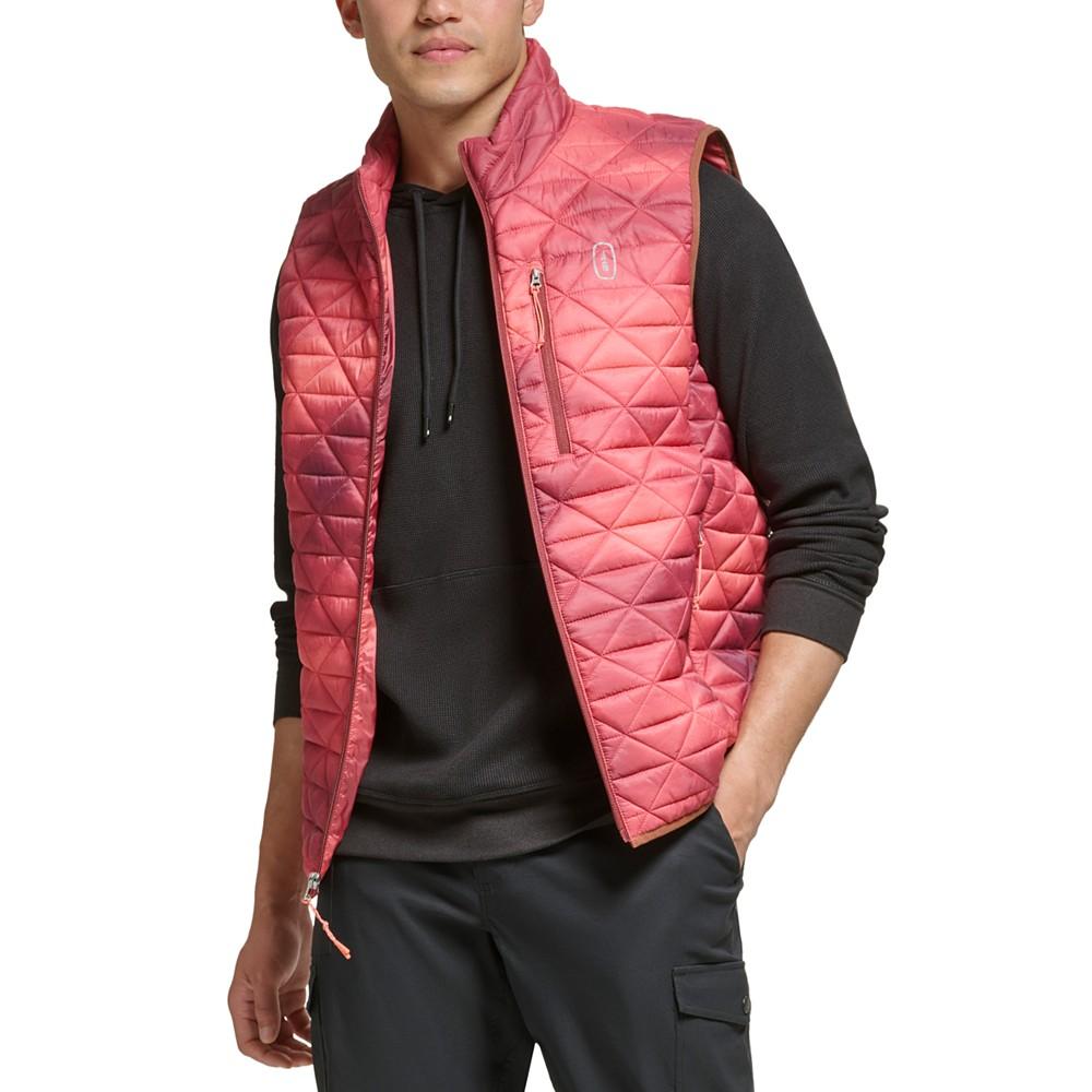 BASS OUTDOOR Men's Delta Diamond Quilted Packable Puffer Vest