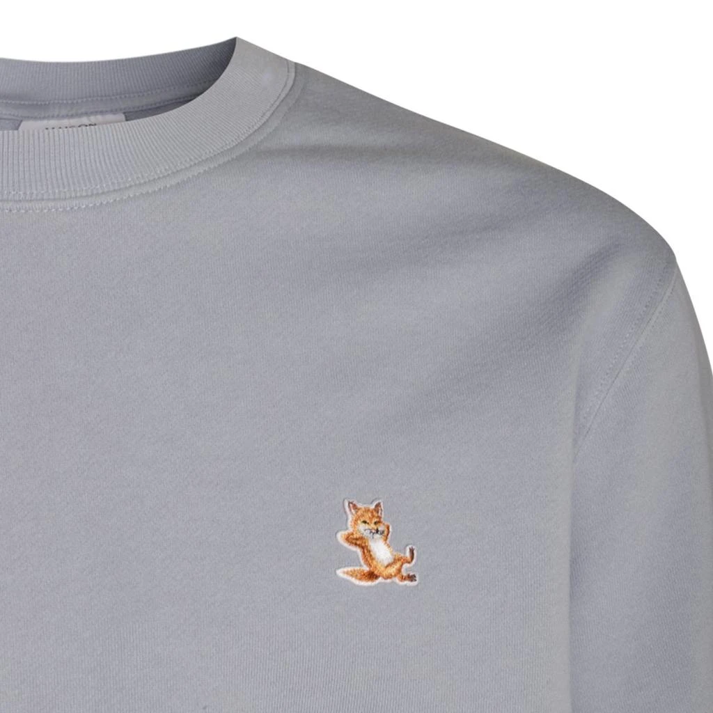 Maison Kitsuné Maison Kitsuné Chillax Fox Patch Crewneck Sweatshirt 3