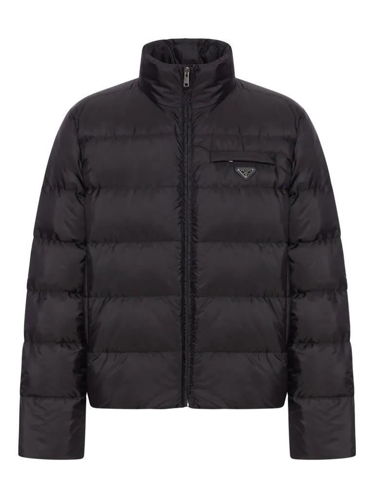 Prada Shearling-trimmed cotton down jacket - Coats - Free Prada Shearling-trimmed cotton down jacket - Coats - Free