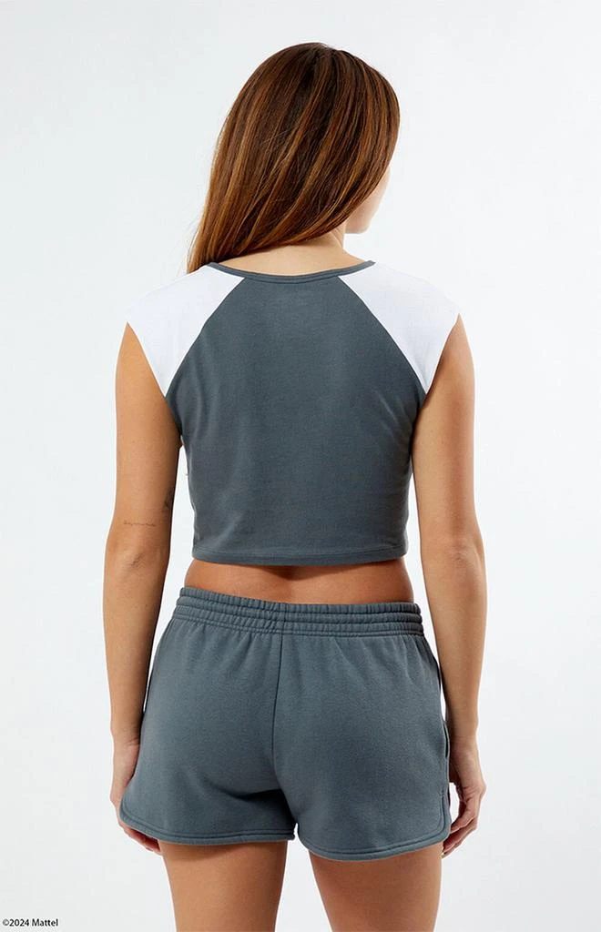 Hot Wheels Rhinestone Notched Raglan T-Shirt 4