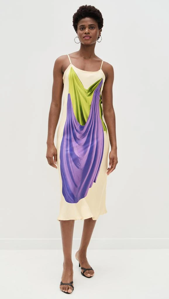 BruceGlen Double Drape Slip Dress 6