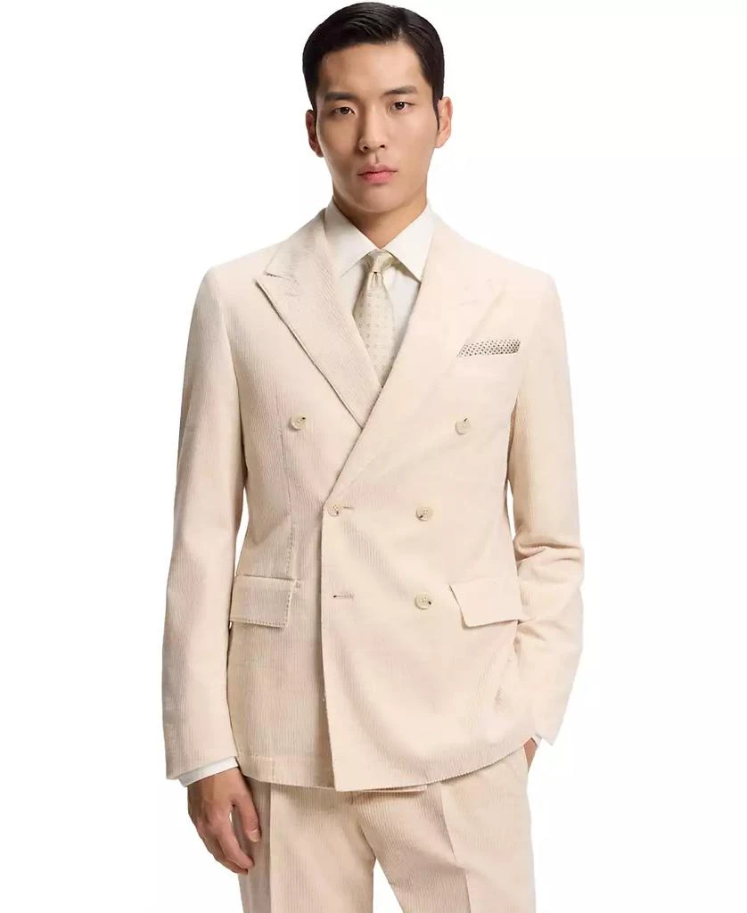 Hugo Boss Men's Silk Jacquard Italian-Made Tie 3