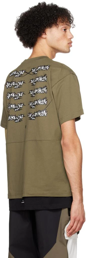 Acronym Khaki Layered T-Shirt 3