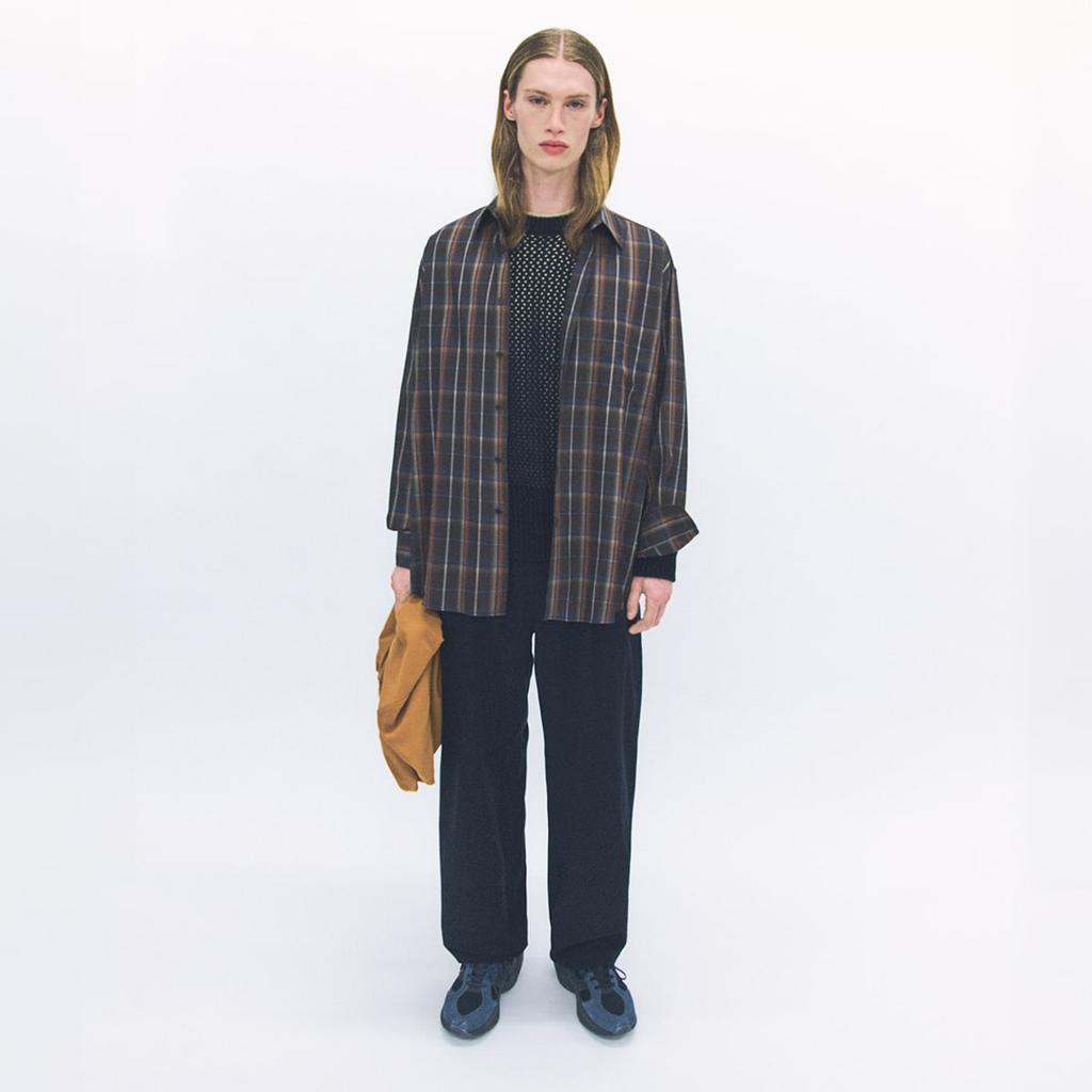 Auralee Auralee Superlight Wool Check Shirt - Shirts - Free Shipping -  BeyondStyle