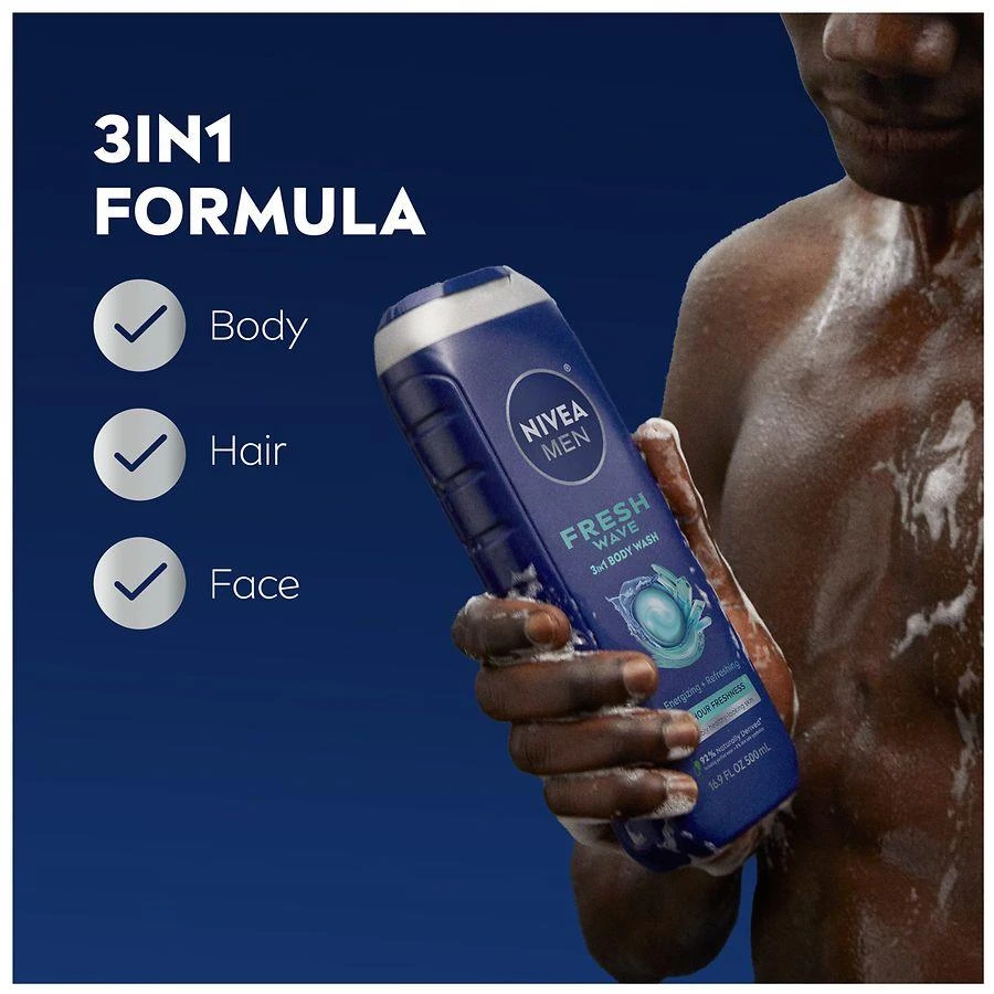 Nivea Men Body Wash Fresh Wave 2