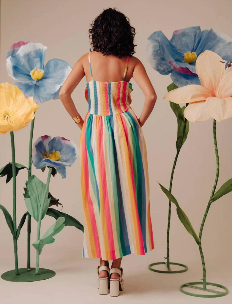 Love The Label Love The Label - Stripe Bow Dress 2