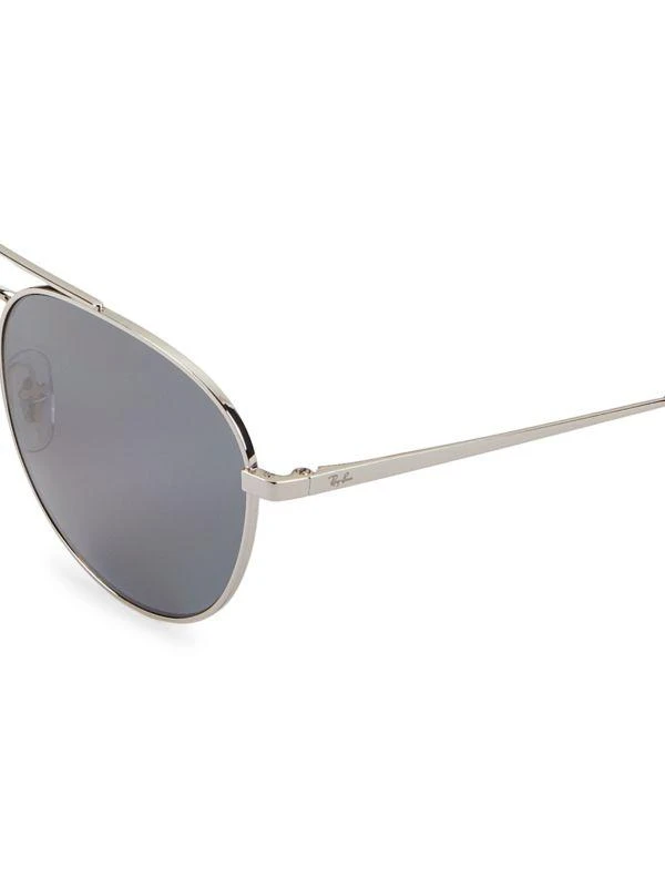 Ray-Ban RB3589 55MM Round Aviator Sunglasses 3