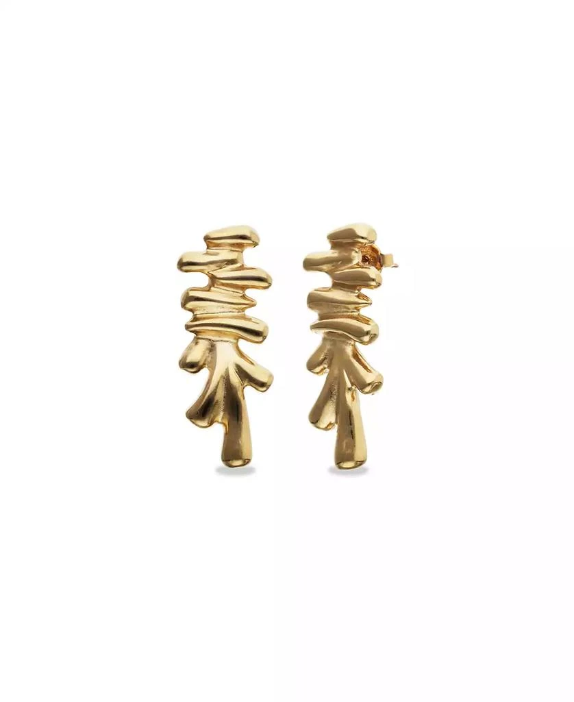 UNOde50 18K Gold Plated Earrings 2
