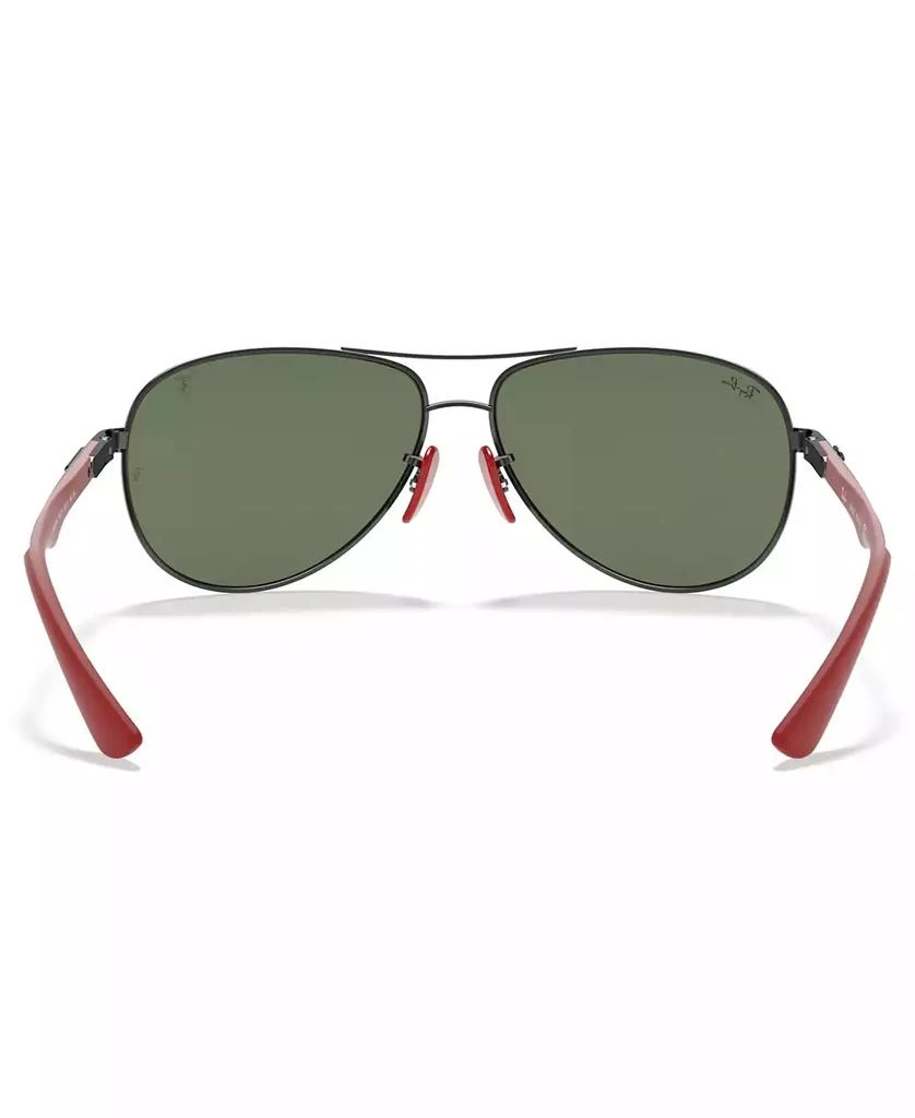 Ray-Ban Men's Sunglasses, RB8313M Scuderia Ferrari Collection 61 6