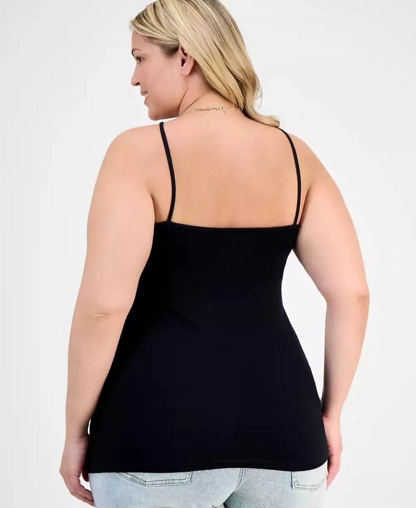 Aveto Trendy Plus Size Strappy Cross-Front Tank Top 2