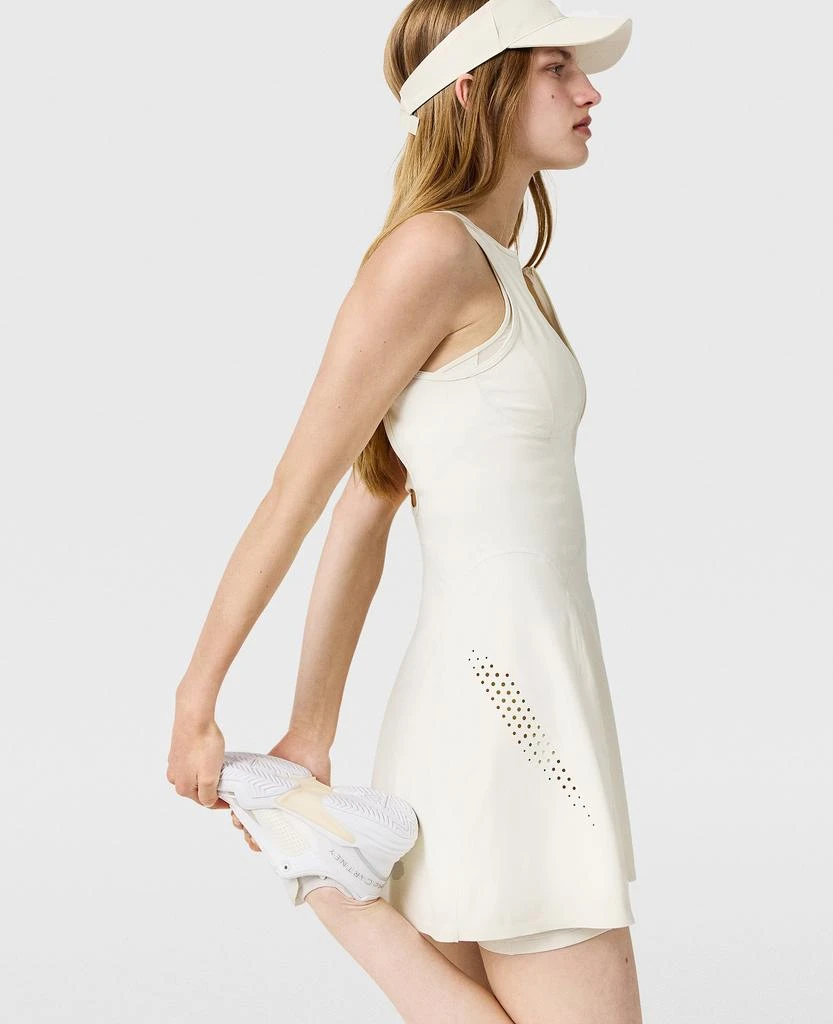 Stella McCartney Stella McCartney - TruePurpose Training Dress, Woman, Beige, Size: M 1