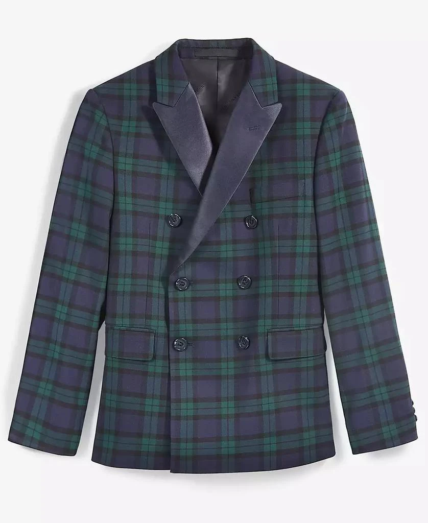 B By Brooks Brothers B by Brook Brothers Big Boys Plaid Double-Breasted Jacket 4