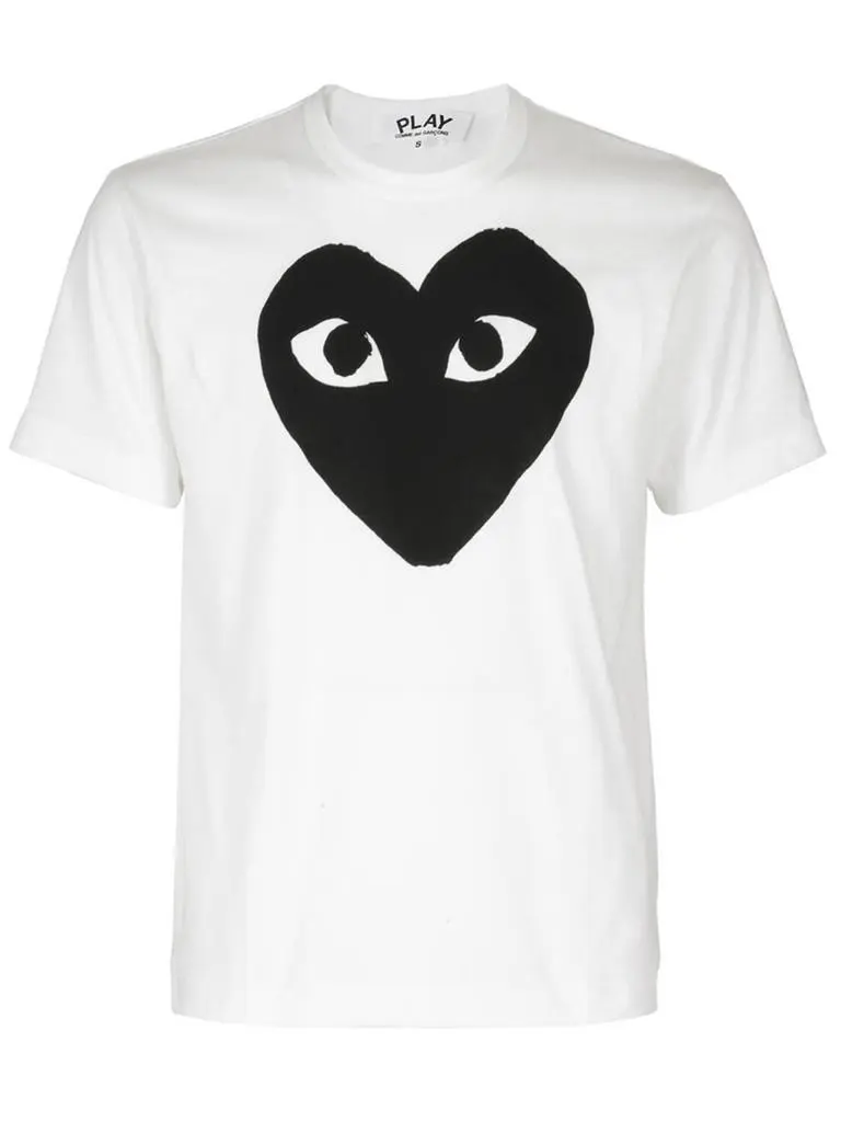 Comme des Garcons Comme des Garçons Play Heart Printed Crewneck T-Shirt