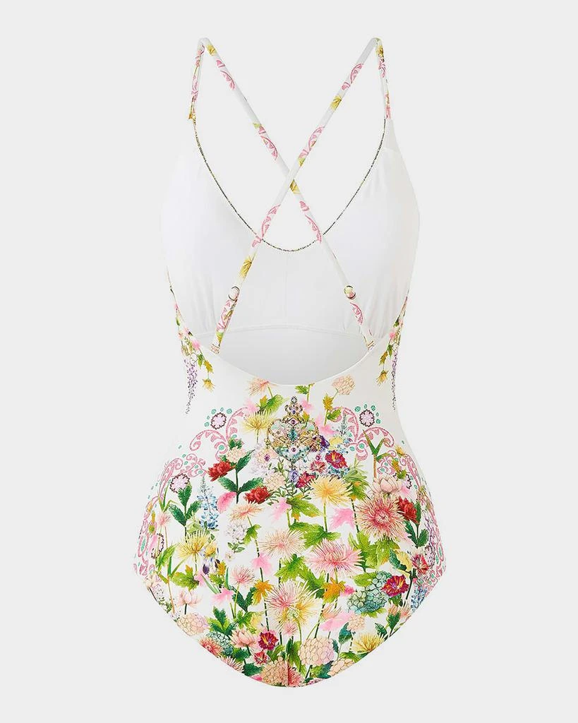 Camilla The Call of Catalonia Scoop-Neck One-Piece Swimsuit 7