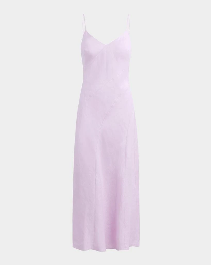 josette bridesmaid dresses Josette: Floral Brocade A-Line Gown with Modern Seaming and Pockets