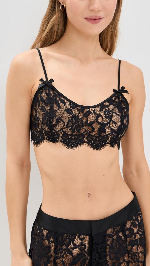 For Love & Lemons Zeta Lace Bralette