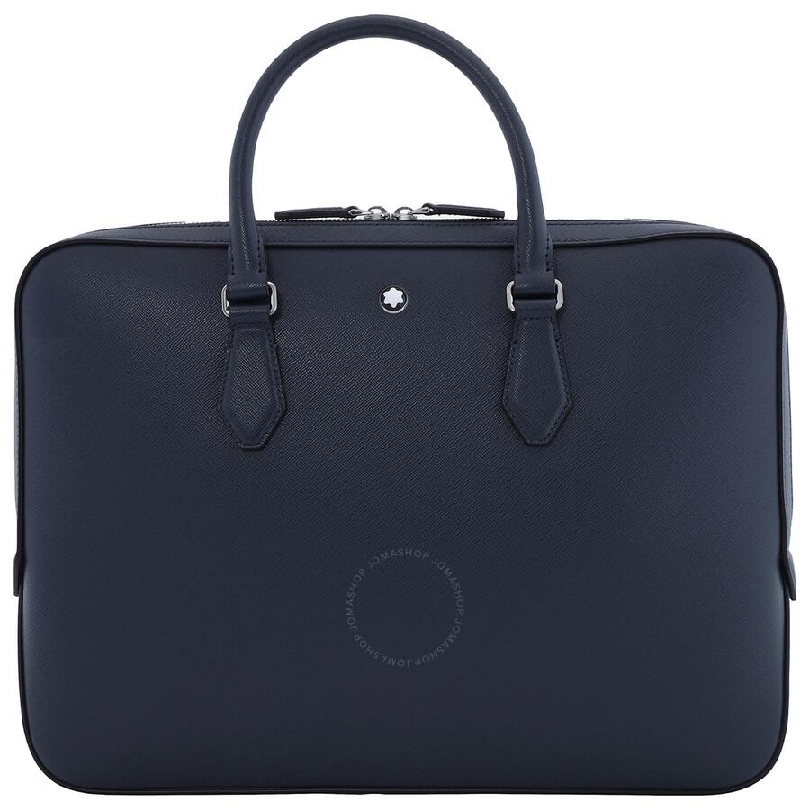 MontBlanc Ink Blue Sartorial Thin Leather Document Case