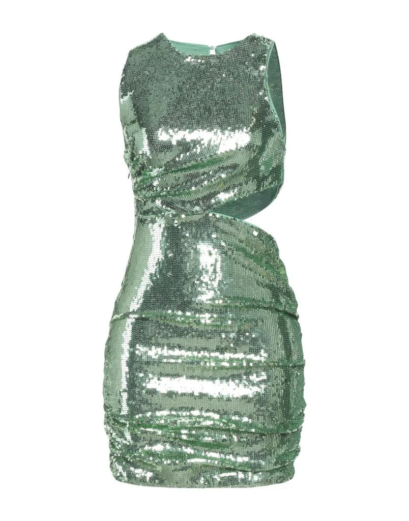 maje green sequin dress Sequin-embroidered dress Green For Women