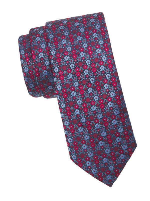 Hickey Freeman ​Floral Print Tie