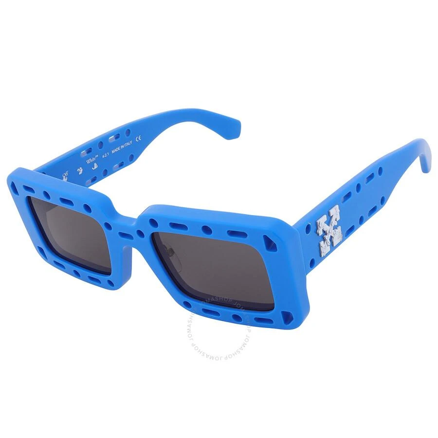 Off-White Atlantic Grey Rectangular Unisex Sunglasses OERI025 4507 52 3