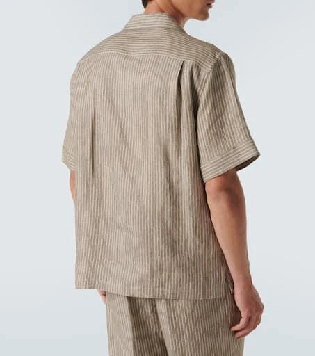 Dolce 
Gabbana Striped linen shirt 4