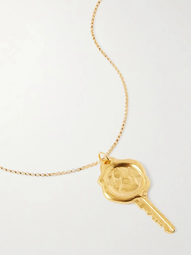 Alighieri The Key To The Library 镀金回收金属项链 1