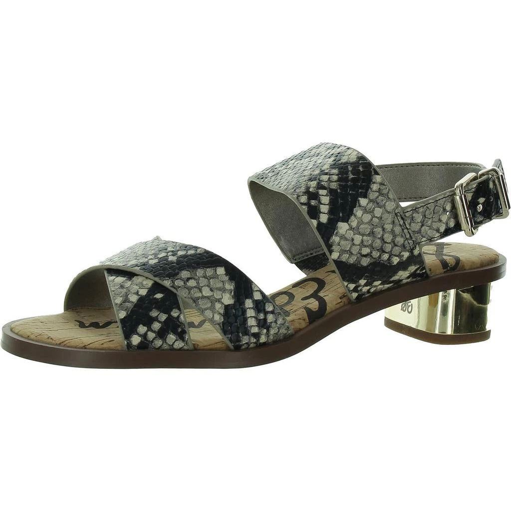 Teena Womens Faux Leather Ankle Strap Heels – On Sale Now with Up